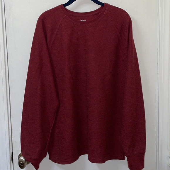 Goodfellow & Co Other - Goodfellow Men’s Maroon Long Sleeve Jersey Large EUC